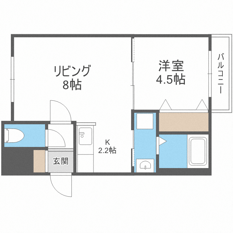 フィオラノセレッソの間取り