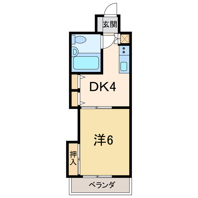 ダイアパレス新居浜の間取り