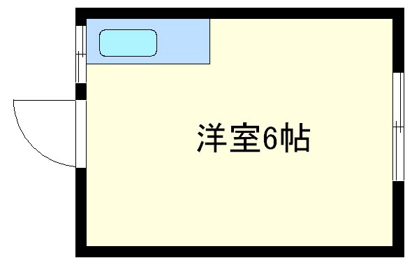 江東区門前仲町のアパートの間取り