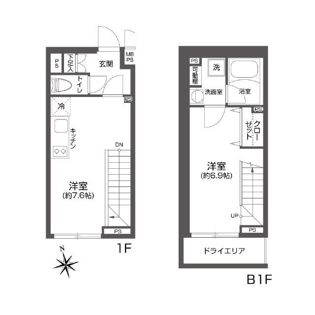 ＬＥＧＡＬＡＮＤ高円寺の間取り