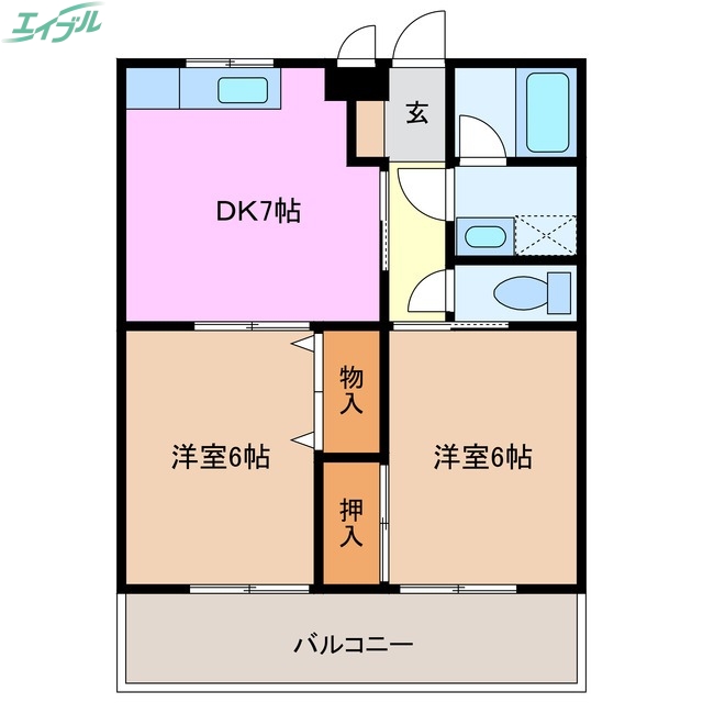 第一プリンスマンションの間取り