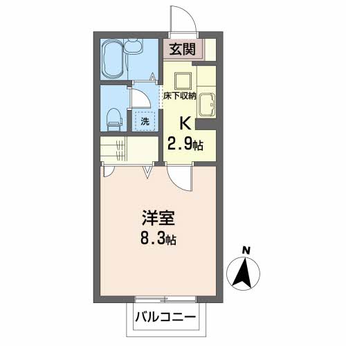 エスポワール長町南の間取り