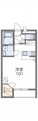 レオパレスノーブルシャトーの間取り