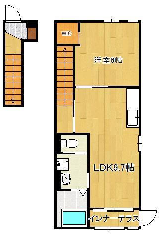 仮）若葉３丁目新築アパートの間取り