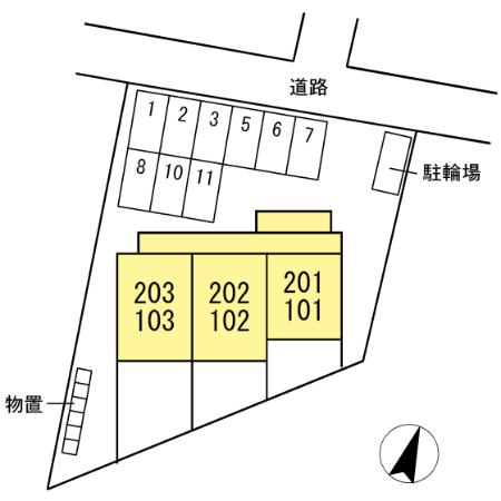 【高知市南万々のアパートのその他】