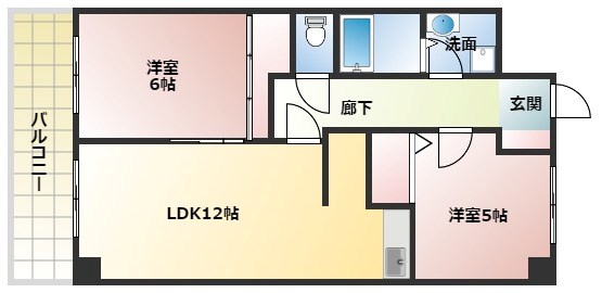 園田パークホームズの間取り