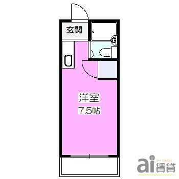 新座市栄のアパートの間取り