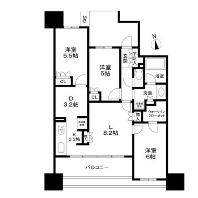 ソルフィエスタラプレの間取り