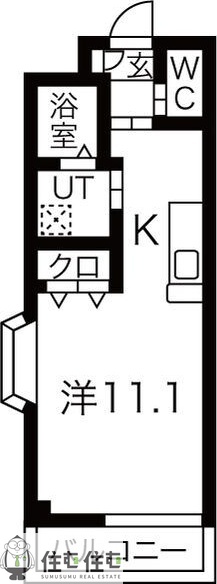 プレジールの間取り