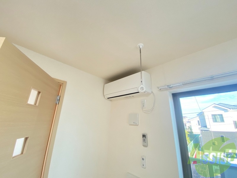 その他設備　エアコンが付いているので夏も冬も快適ですね～