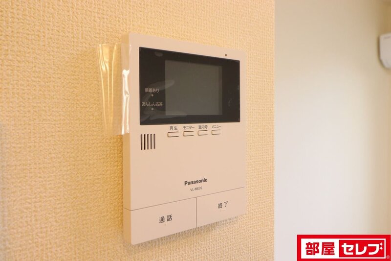 セキュリティ　同タイプの１０２号室の写真です。