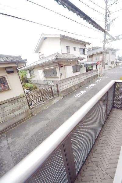 バルコニー　★前に建物がないので日当たり良好です★