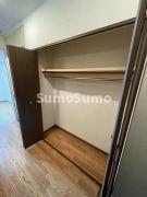 収納　たっぷりとした収納スペースです