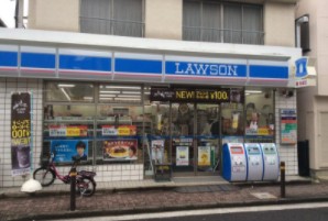 コンビニ　ローソン 蒲田大城通り店（コンビニ）まで60m