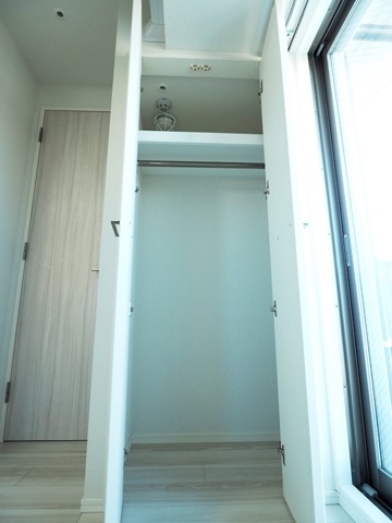 収納　たっぷりとした収納スペースです