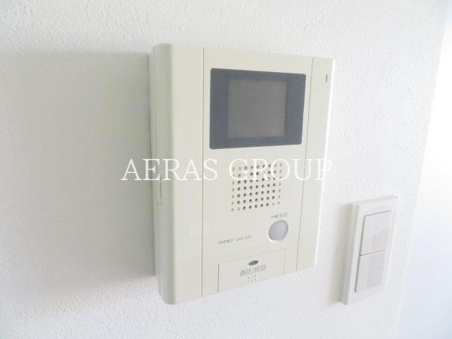 セキュリティ　モニター付きインターホン