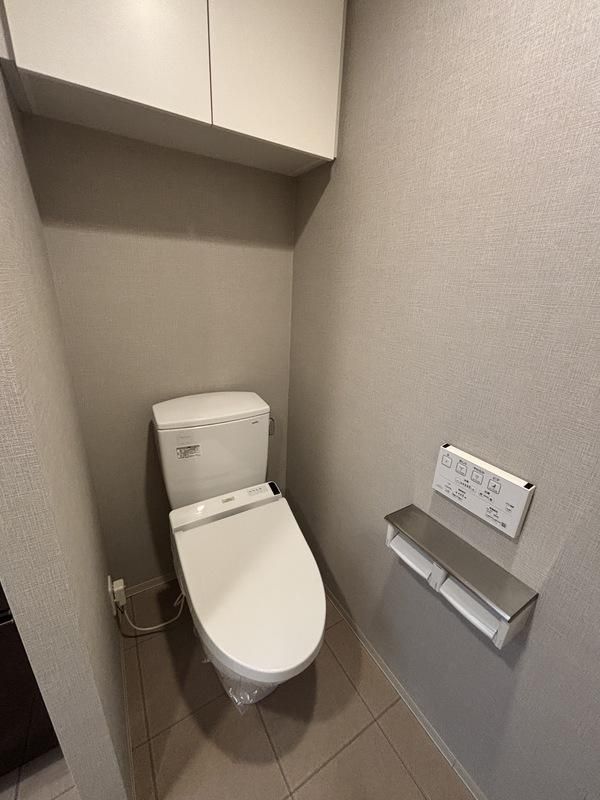 トイレ　ゆったりとした空間のトイレです