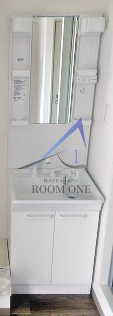 洗面設備　洗面台です。