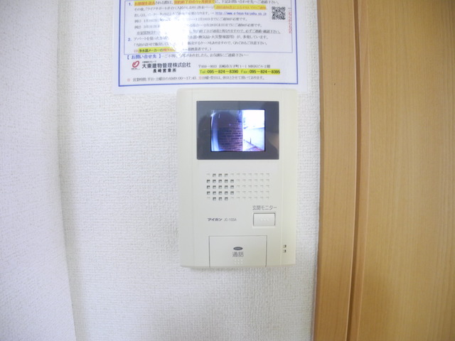 セキュリティ　※室内画像は別部屋のもの