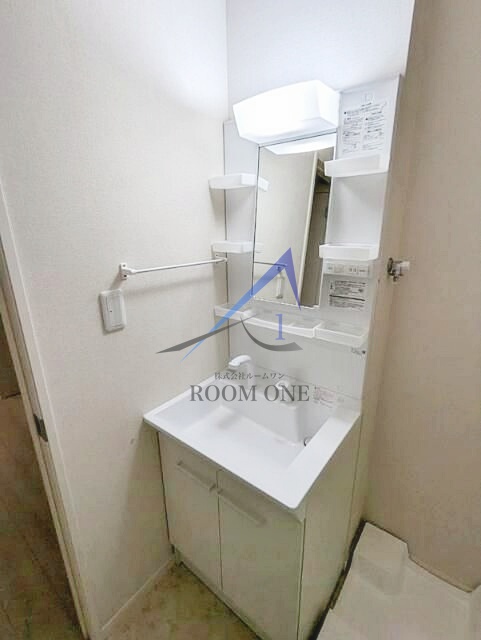 洗面設備　洗面台です。