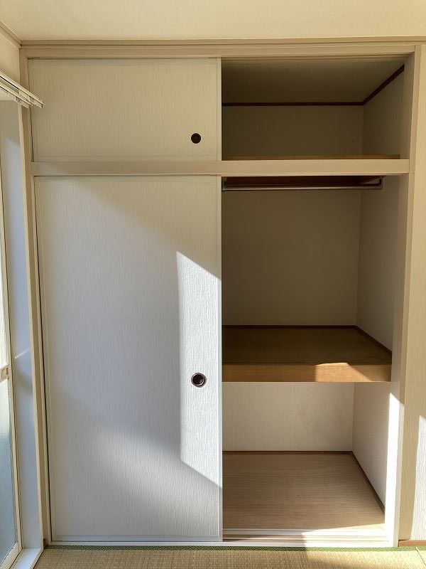 収納　押入２間分あり！奥行たっぷり！