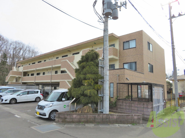 建物外観　仙台市青葉区荒巻字西雷神「ボヌールヴィル国見Ａ」