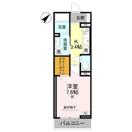 レジデンス尾上町の間取り写真