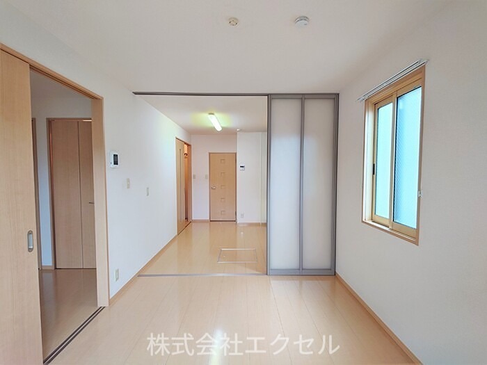 居室・リビング　住み分けしやすいです。