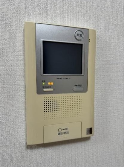 セキュリティ　☆モニター付きインターホン☆