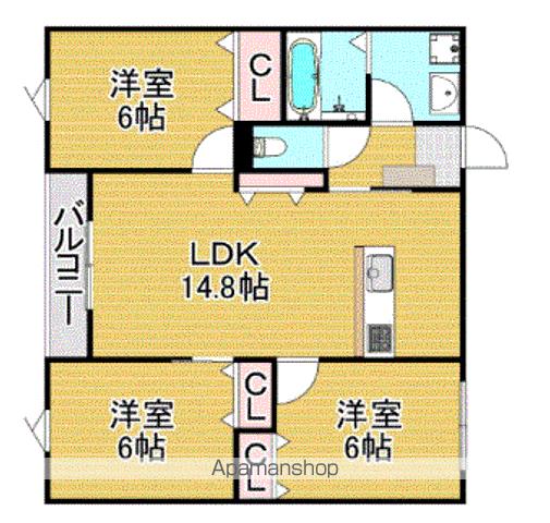 Taormina下府の間取り写真