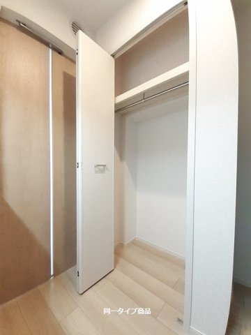 収納　たっぷりとした収納スペースです