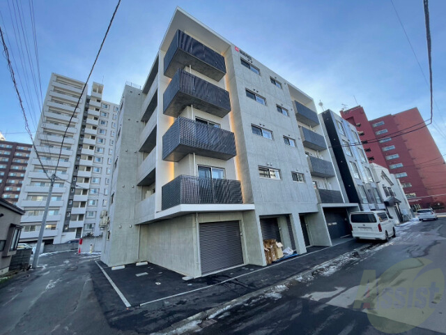 建物外観　札幌市中央区北５条西２４「Ｃｒｏｓｓｂｅｌｌ５２４」