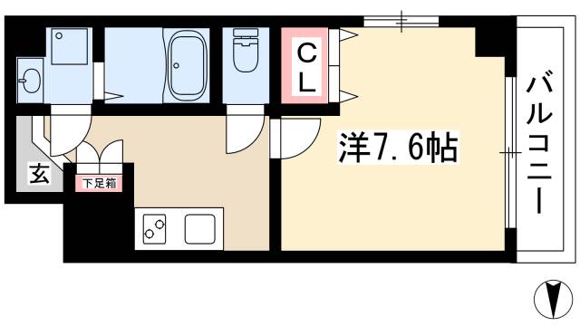 LEXCEED izumiの間取り写真