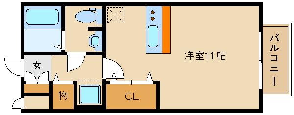 ドリーム葉月六番館の間取り写真