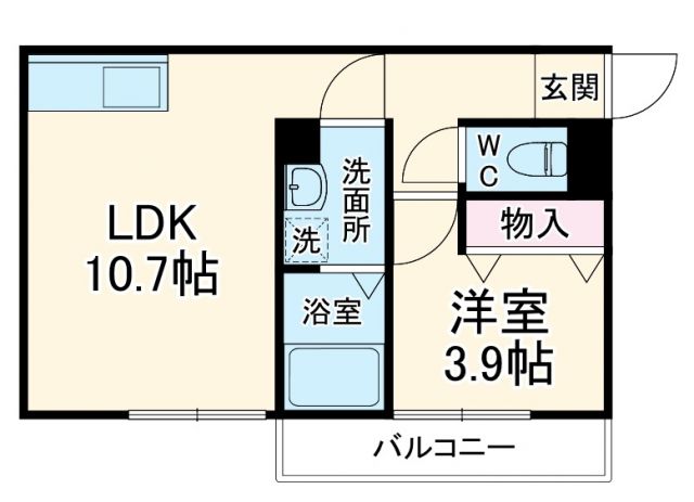 ルアーナみやのぎの間取り写真