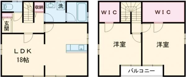 エレガンス駅前の間取り写真