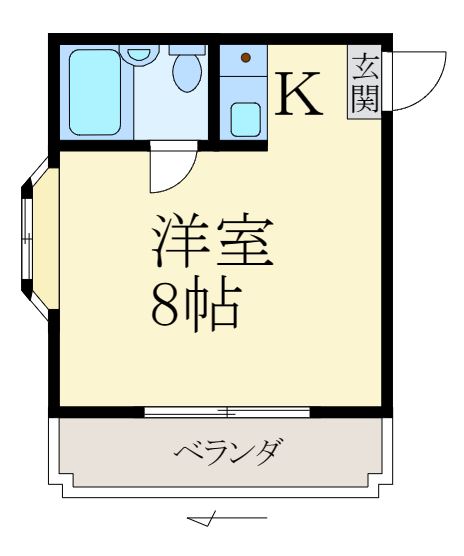 グランセオ屋形の間取り写真