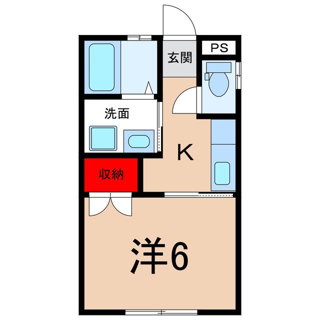 おんたけコーポCの間取り写真