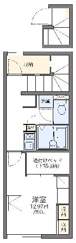 レオパレス華庄の間取り