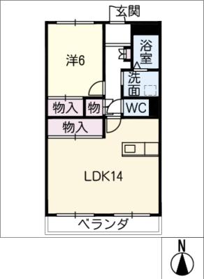 メゾン真永の間取り