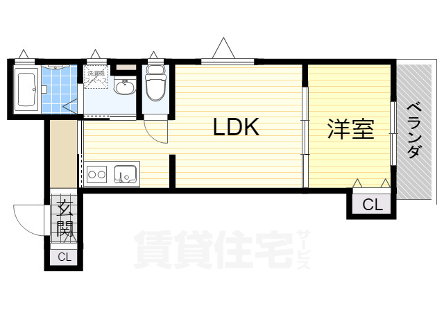 セレニティ村野本町の間取り