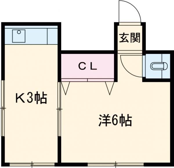 品川区南大井のマンションの間取り