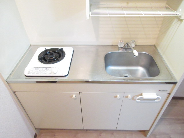 キッチン　人気の高いガスキッチン。