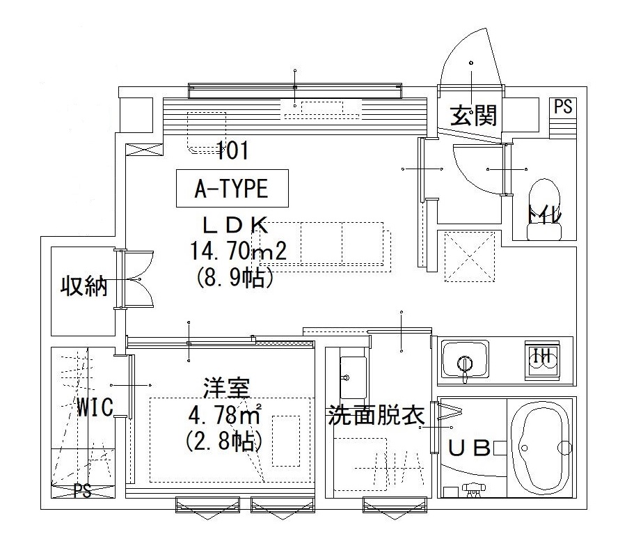 コルリスの間取り