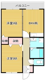 【大阪市平野区長吉出戸のマンションの間取り】