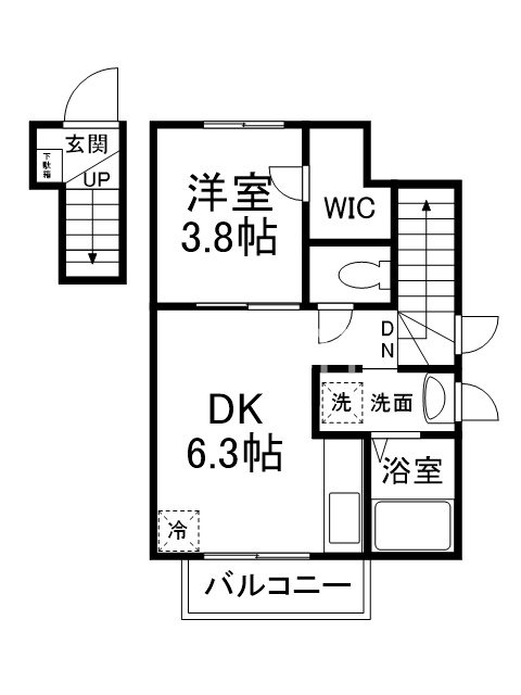 【Refined山越の間取り】