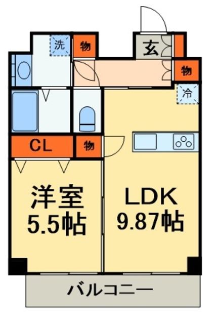 アリエスの間取り