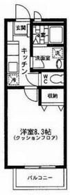 東京都中野区鷺宮４（アパート）の賃貸物件の間取り