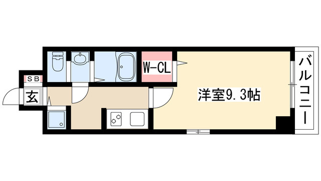 【アビタシオンサクラの間取り】