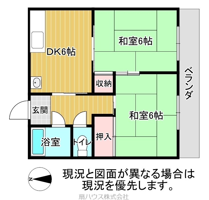 レジデンス船尾の間取り